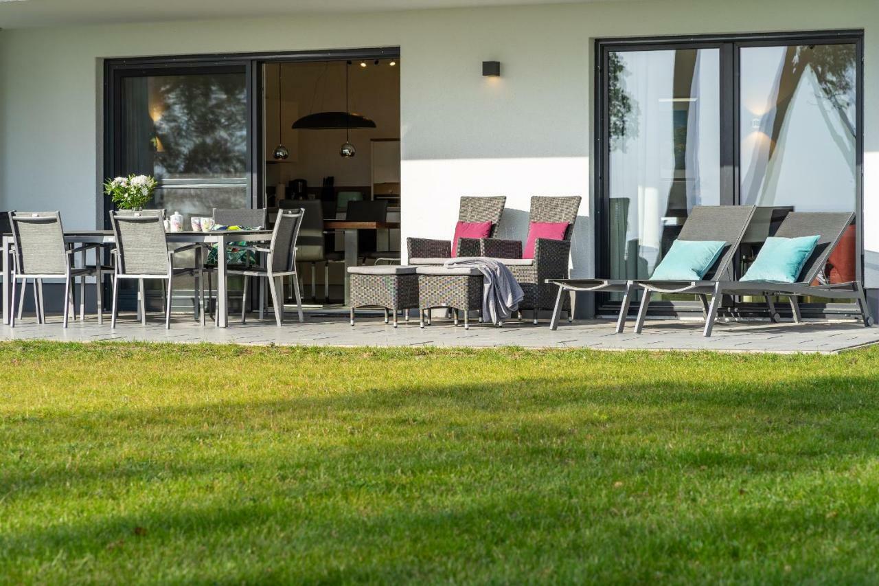 Terrassenwohnung "Haffparadies" - Oase Am Haff Garz  Exterior foto